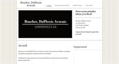 Desktop Screenshot of juriservices.ca